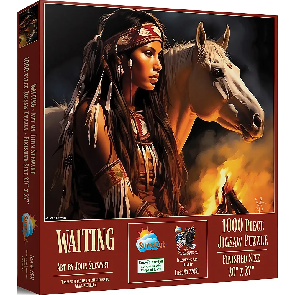SunsOut Puzzle John Stewart Warten - 1000 Teile