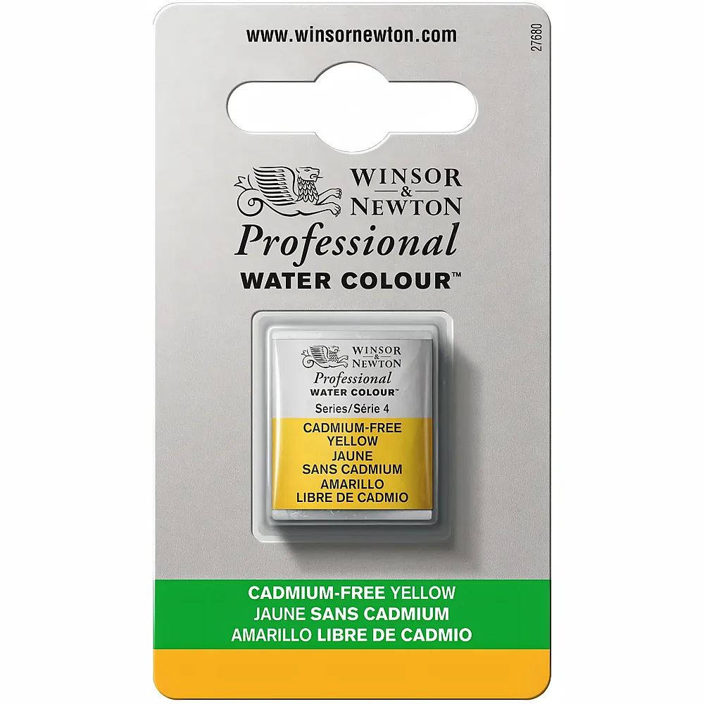 meinspielzeug - Winsor & Newton W&n Prof. Water Colour 1/2 Npfchen Kadmiumfrei Gelb