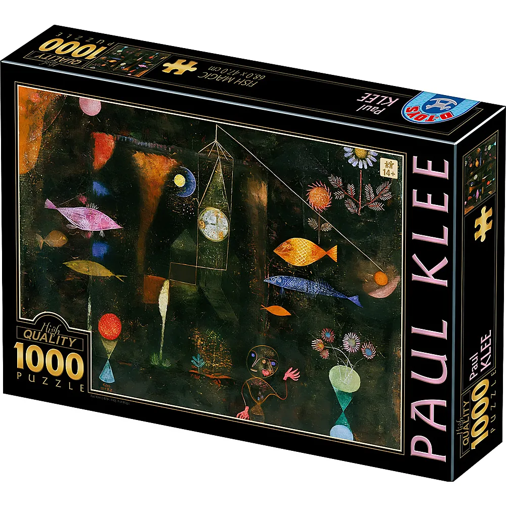 DToys Puzzle Paul Klee Fish Magic - 1000 Teile