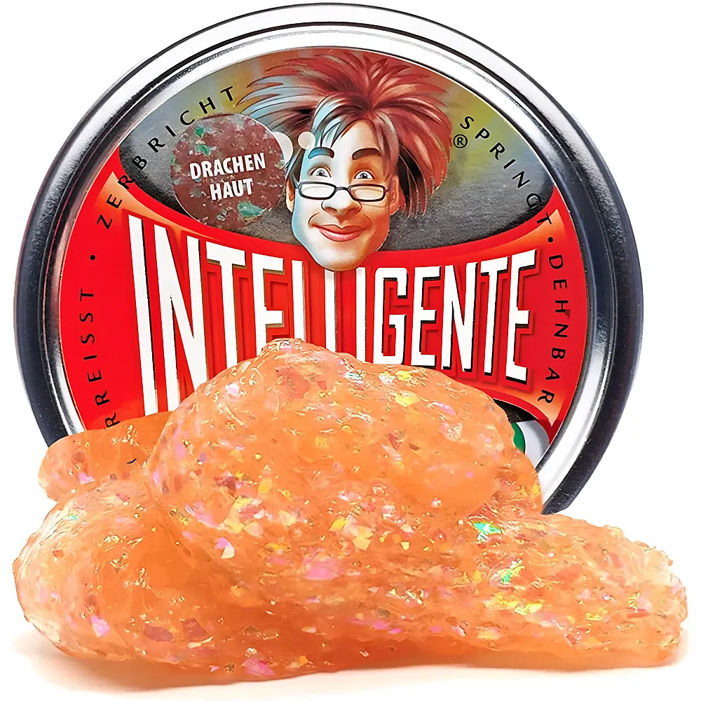 Intelligente Knete Drachenhaut mit Glitzer-Flocken 80g