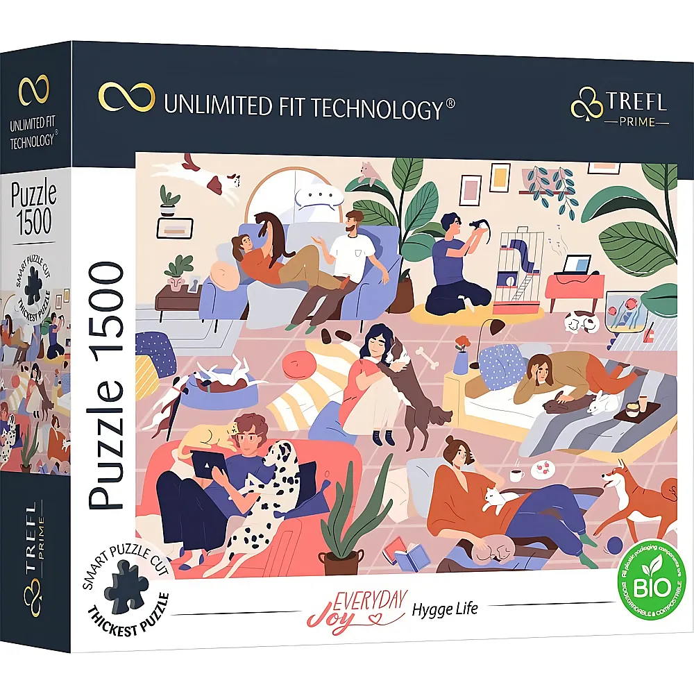 Trefl Puzzle Everyday Joy - Hygge Life - 1500 Teile