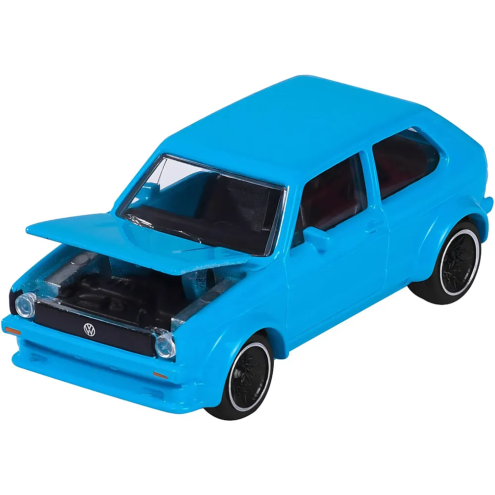 Majorette Vintage VW Golf MK1 Blau 1:64