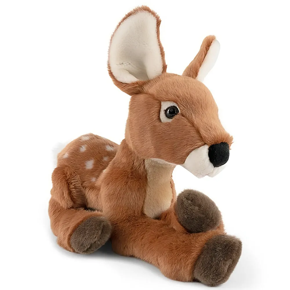 Living Nature Reh liegend - 30 cm | Waldtiere Pl�sch