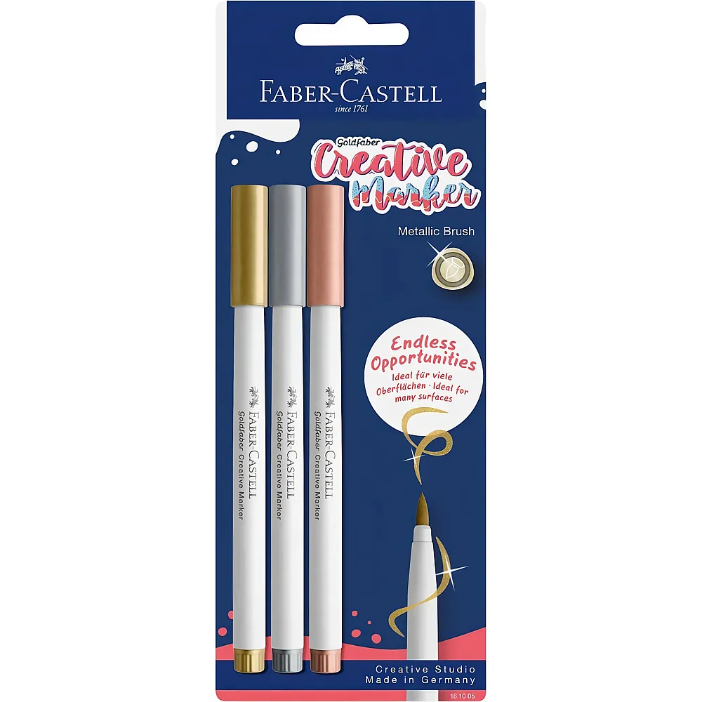 Faber-Castell Creative Marker Metallic