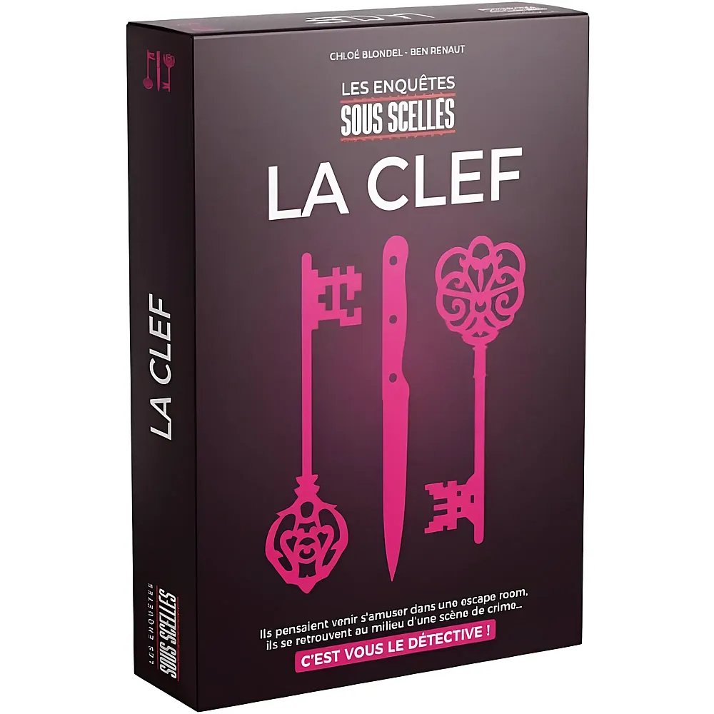 Gigamic Spiele Sous Scells - La Clef FR | Kennerspiele