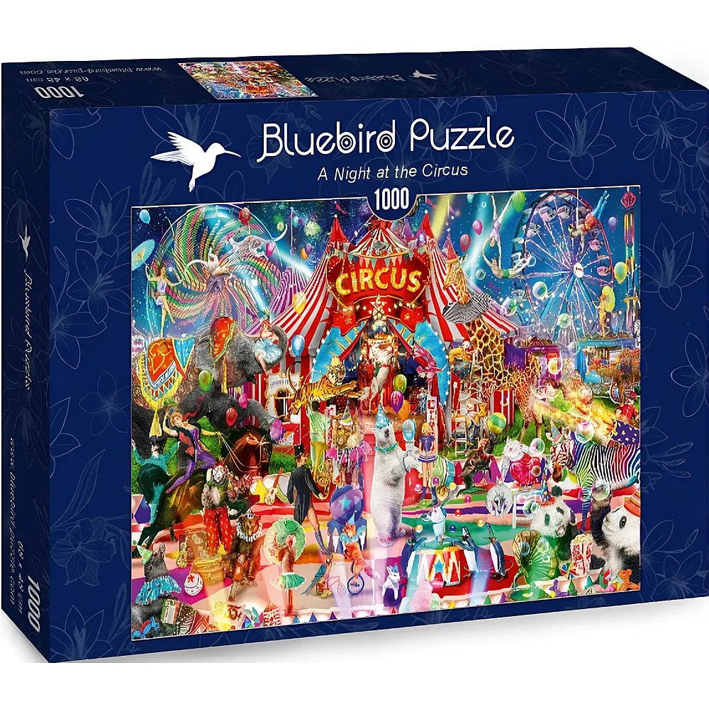 Bluebird Puzzle Aimee Stewart A Night at the Circus - 1000 Teile