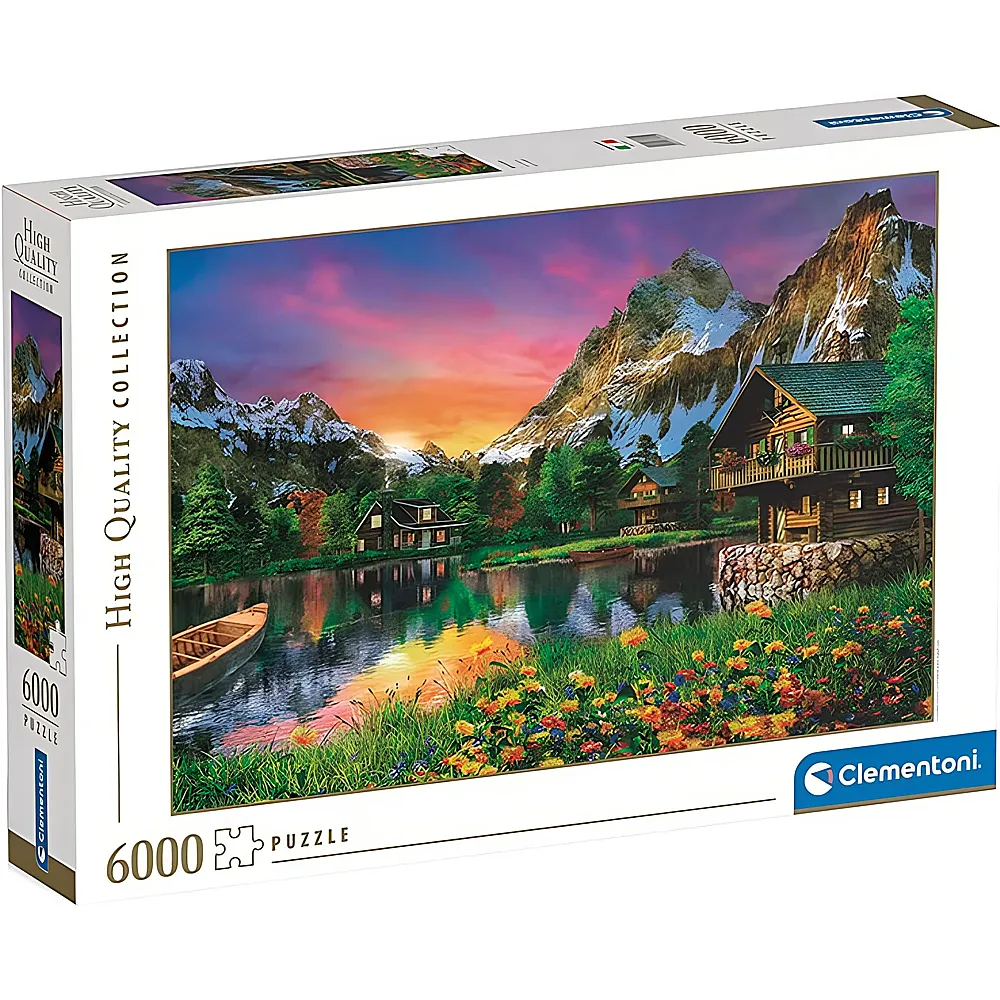 Clementoni Puzzle High Quality Collection Alpine Lake 6000Teile