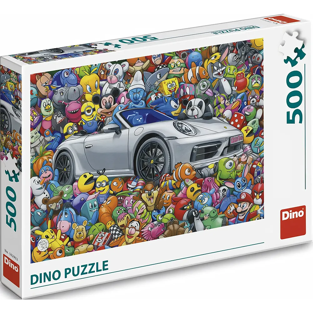 Dino Puzzle Eriks Spielzeug - 500 Teile