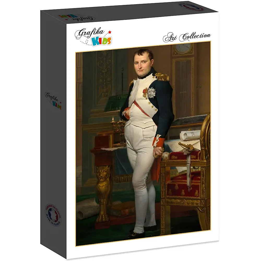 Grafika Puzzle Art Collection Jacques-Louis David Grafika Kids The Emperor Napoleon in his study at the Tuileries, 1812 - 12 Teile