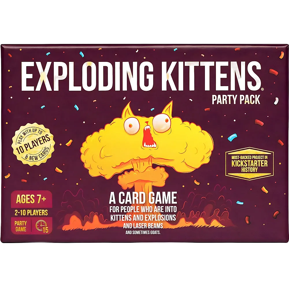 Exploding Kittens Party Pack EN
