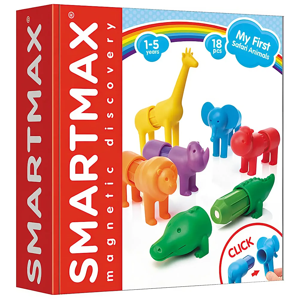 SmartMax My First Safari Animals 18Teile