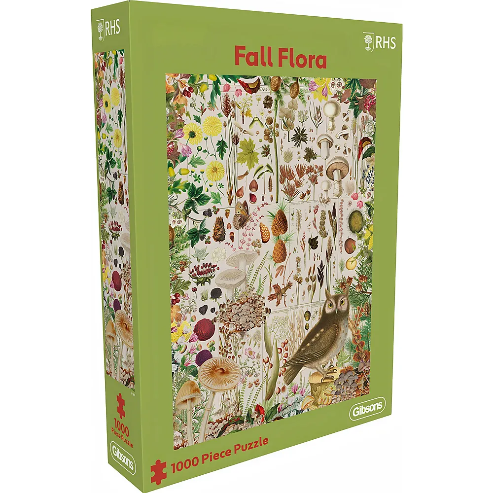 Gibsons Puzzle RHS: Fall Flora - 1000 Teile
