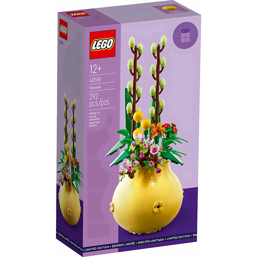 LEGO Botanicals Blumentopf 40588