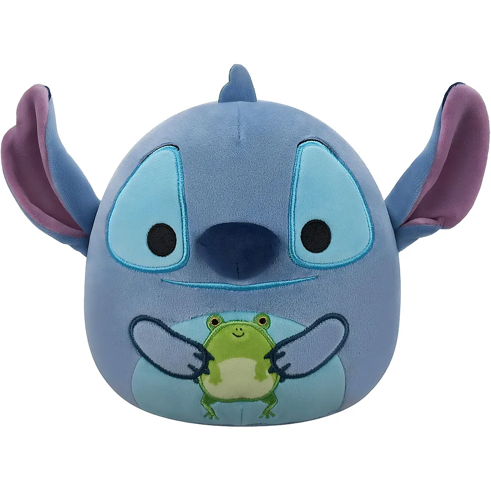 Squishmallows Pl�sch Lilo & Stitch Stitch mit Frosch 25cm