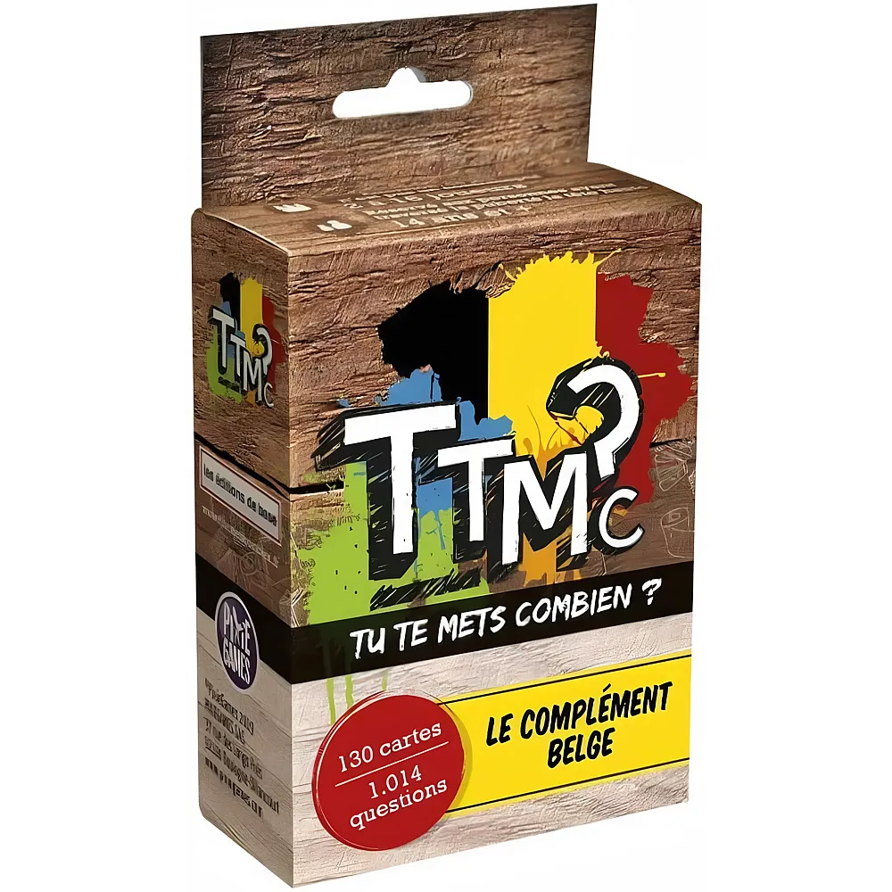 Pixie Games TTMC Extension 2 - Le Complement Belge - Franais | Partyspiele