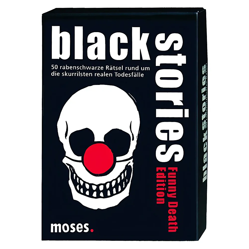 Moses Black Stories - Funny Death | Wissenspiele