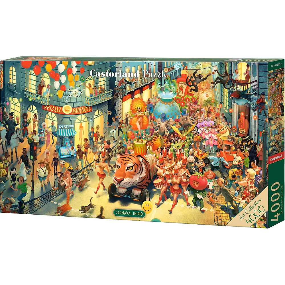 Castorland Puzzle Carnaval in Rio - 4000 Teile