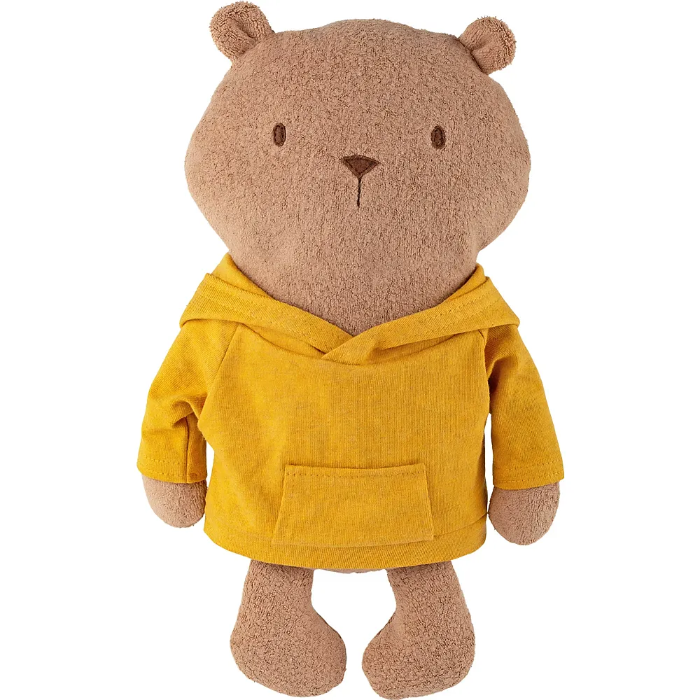Sigikid Mister O'Lui Biberb�r mit gelbem Hoodie - 34 cm