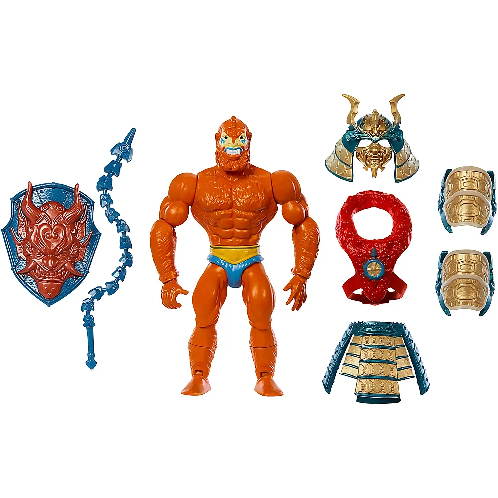 Mattel Masters of the Universe Origins Turtles of Grayskull Beast Man Actionfigur