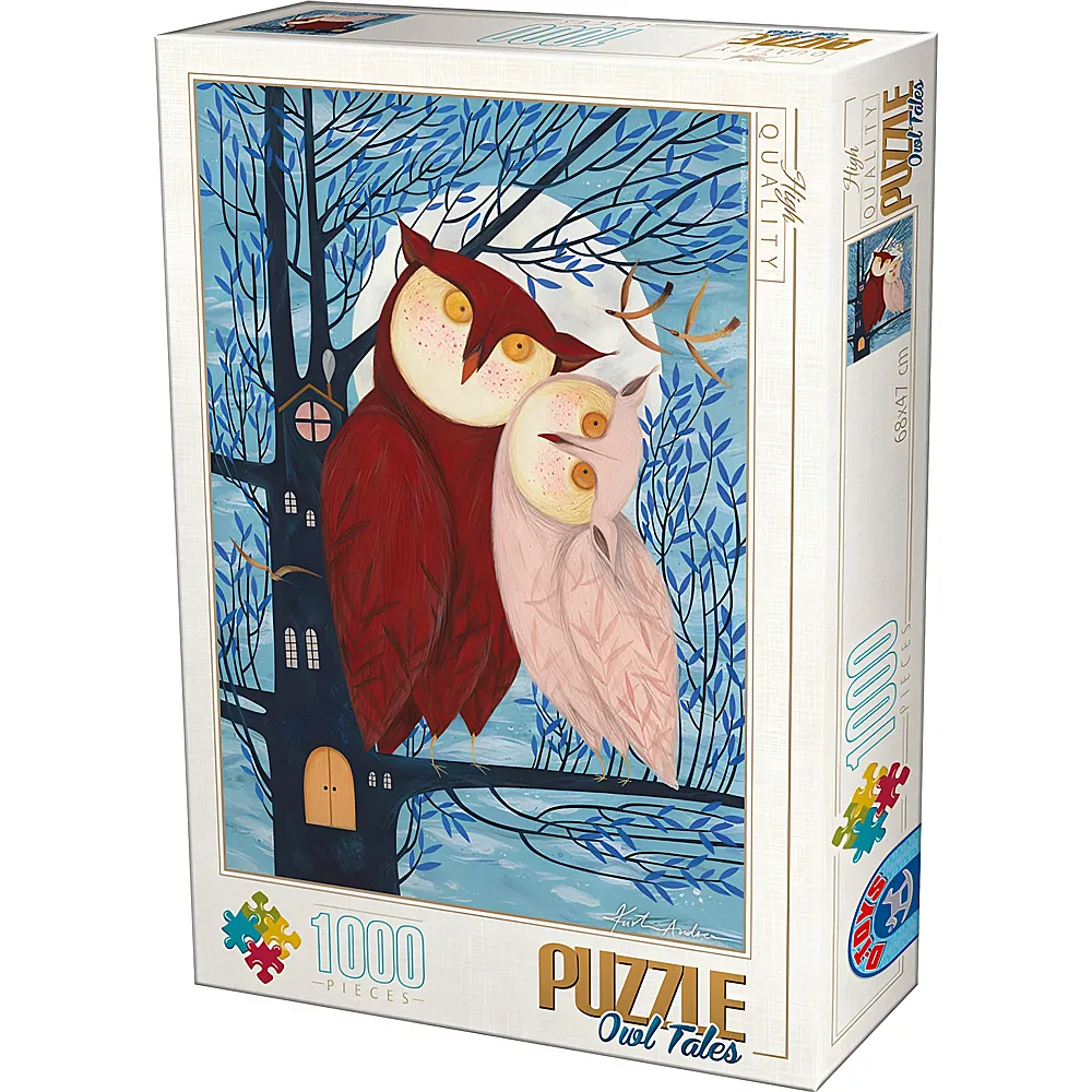 DToys Puzzle Owl Tales - 1000 Teile