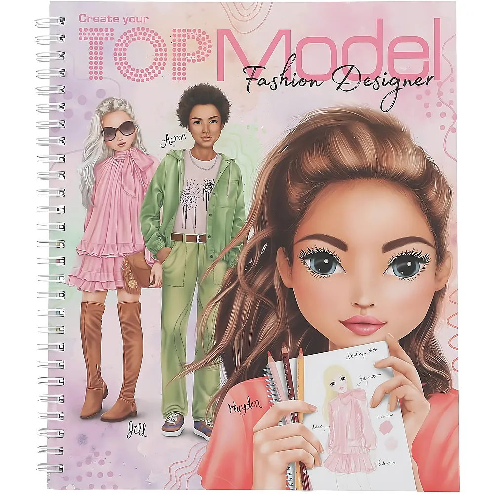 Depesche Malbuch Pocket Top Model