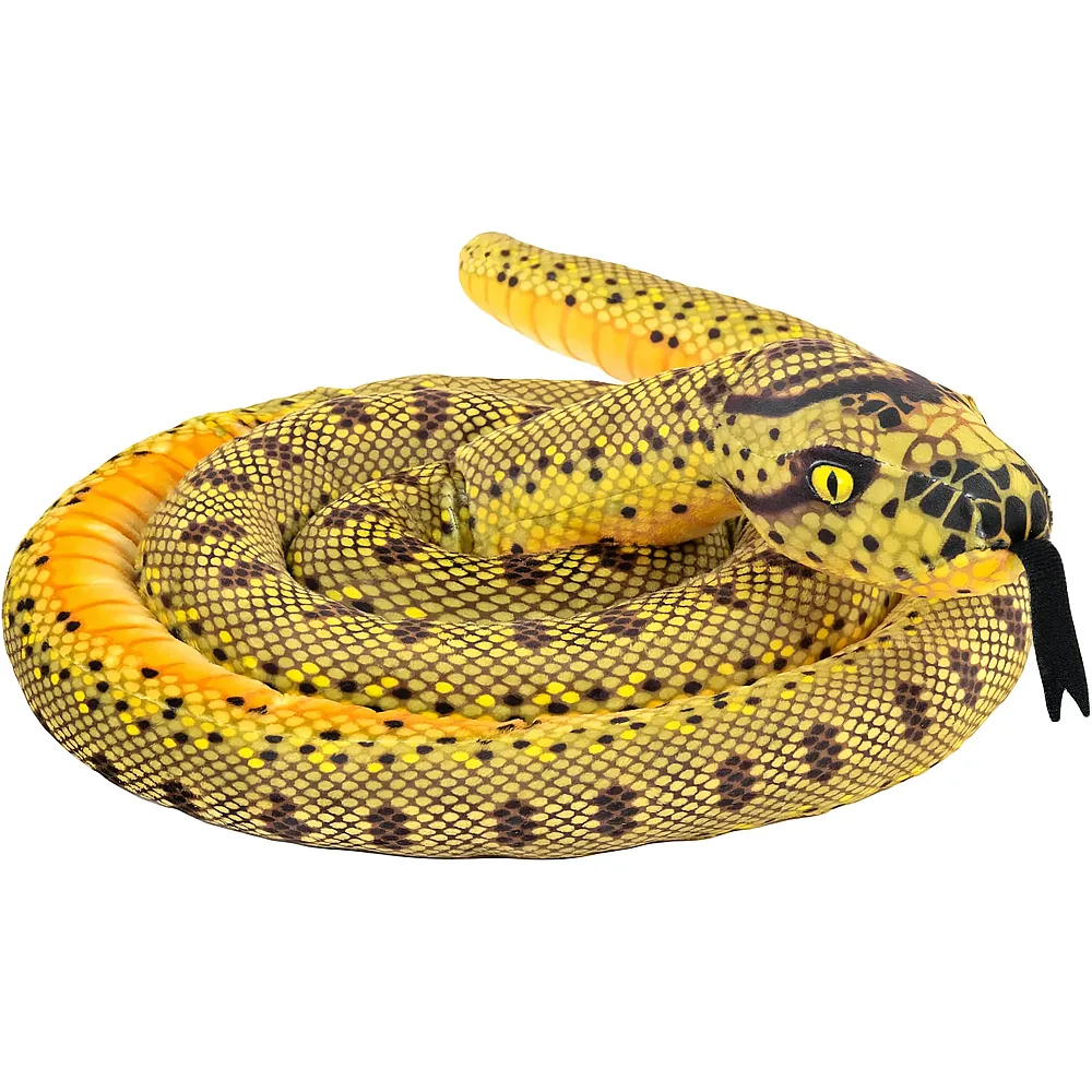 meinspielzeug - Wild Republic Snake Living Earth Anakonda - 152 cm | Reptilien Pl�sch