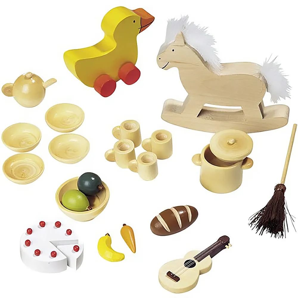 Goki Puppenwelt Accessoires - 23 Teile