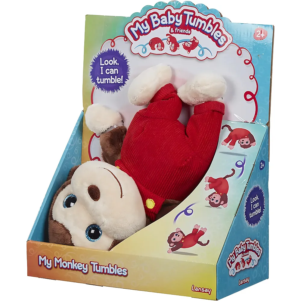 Lansay Mon Bebe Cabrioles ET Ses Copains - Bobo LE Singe
