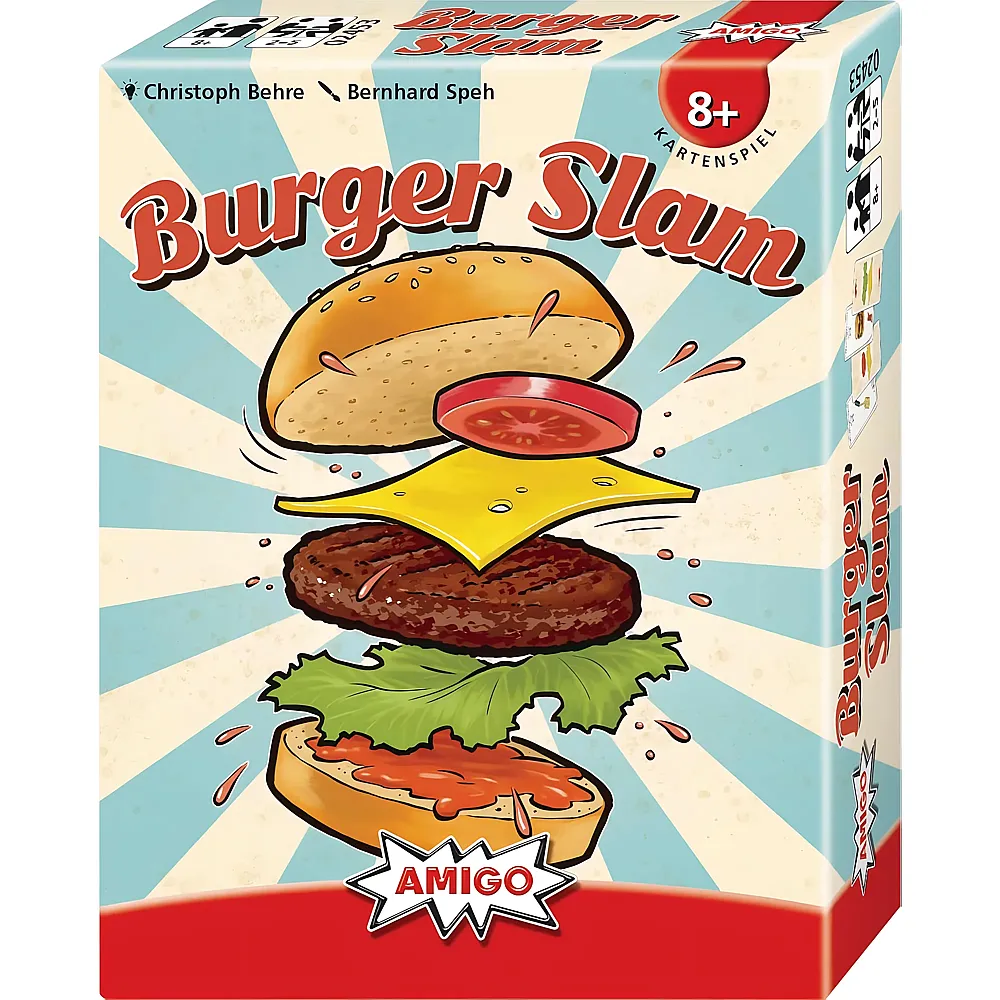 Amigo Spiele Burger Slam - Kartenspiel f�r Burger-Fans