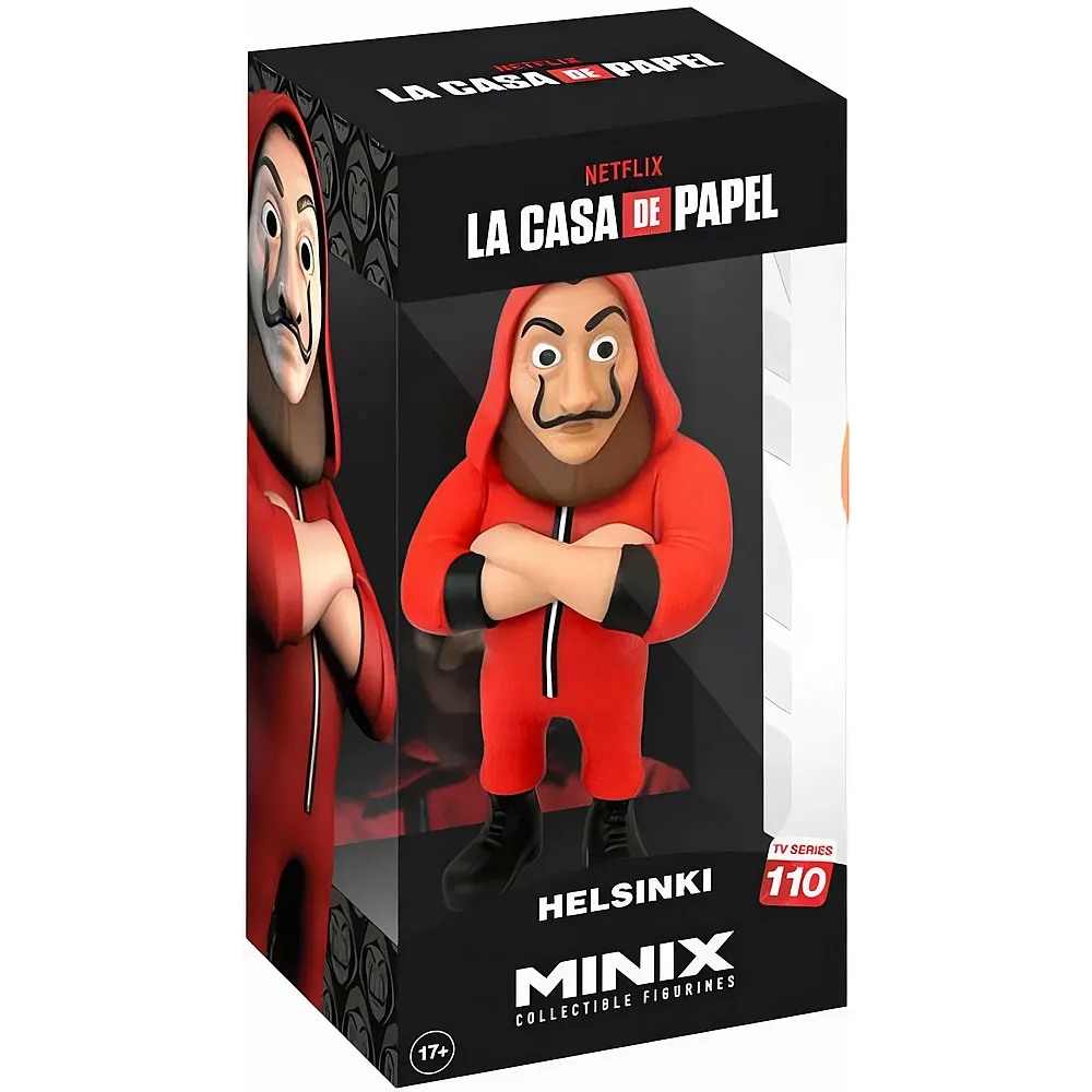 Minix Fig . 12cm - Casa DE Papel / Money Heist Helsinki Masq