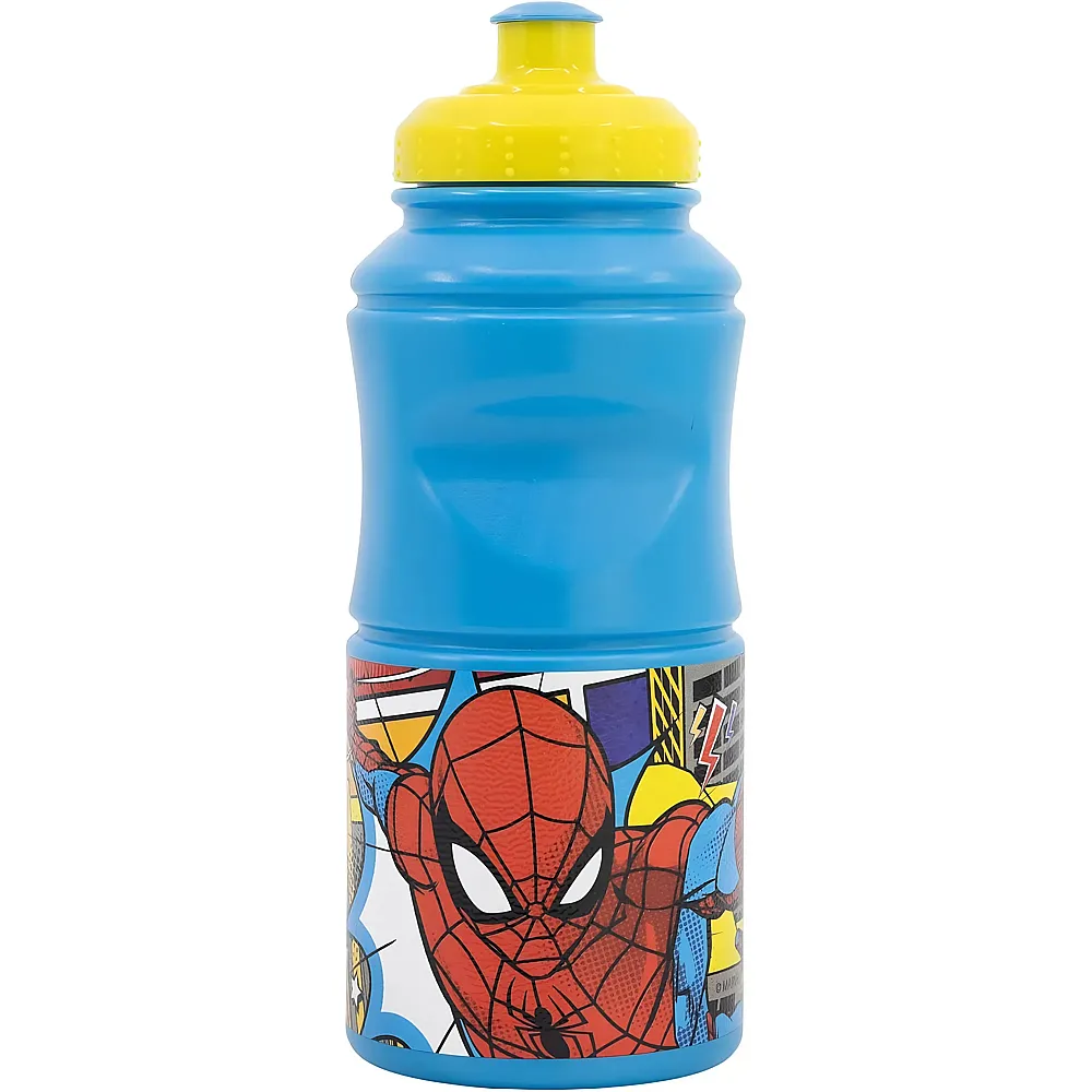 Stor Spiderman Trinkflasche - 380 ml