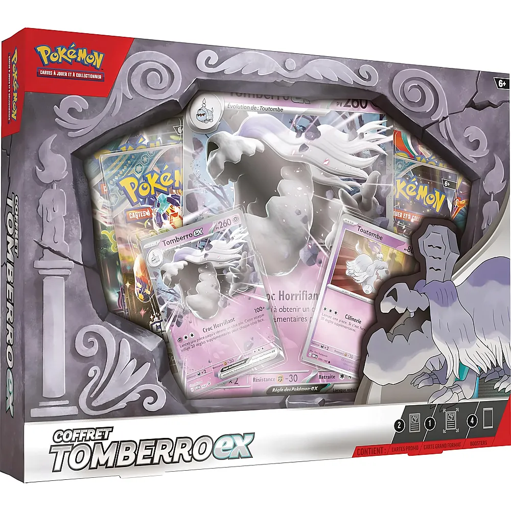 Pok�mon TCG Pok�mon Coffret Tomberro-ex - Franz�sisch