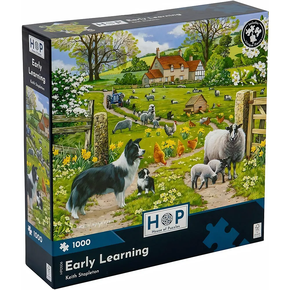 HOP - House of Puzzles Early Learning - 1000 Teile