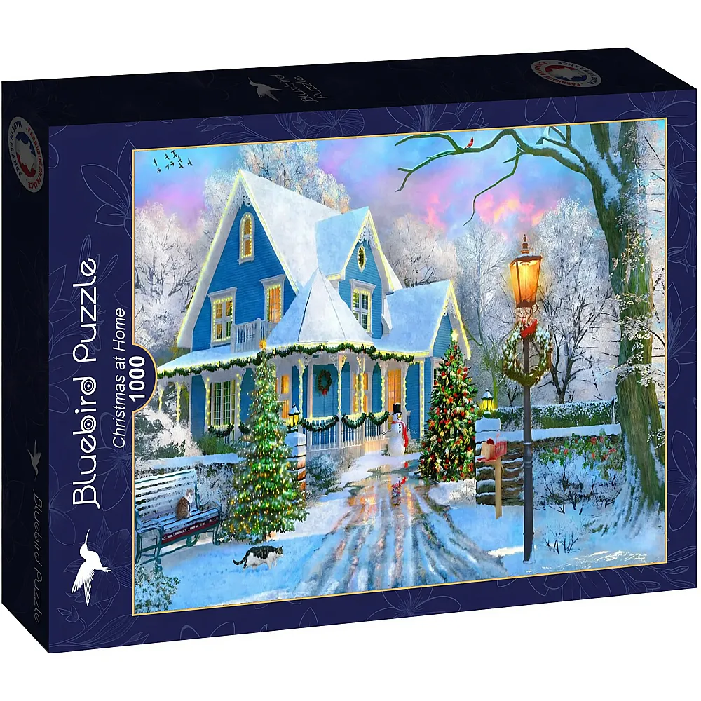 Bluebird Puzzle Christmas at Home 1000Teile