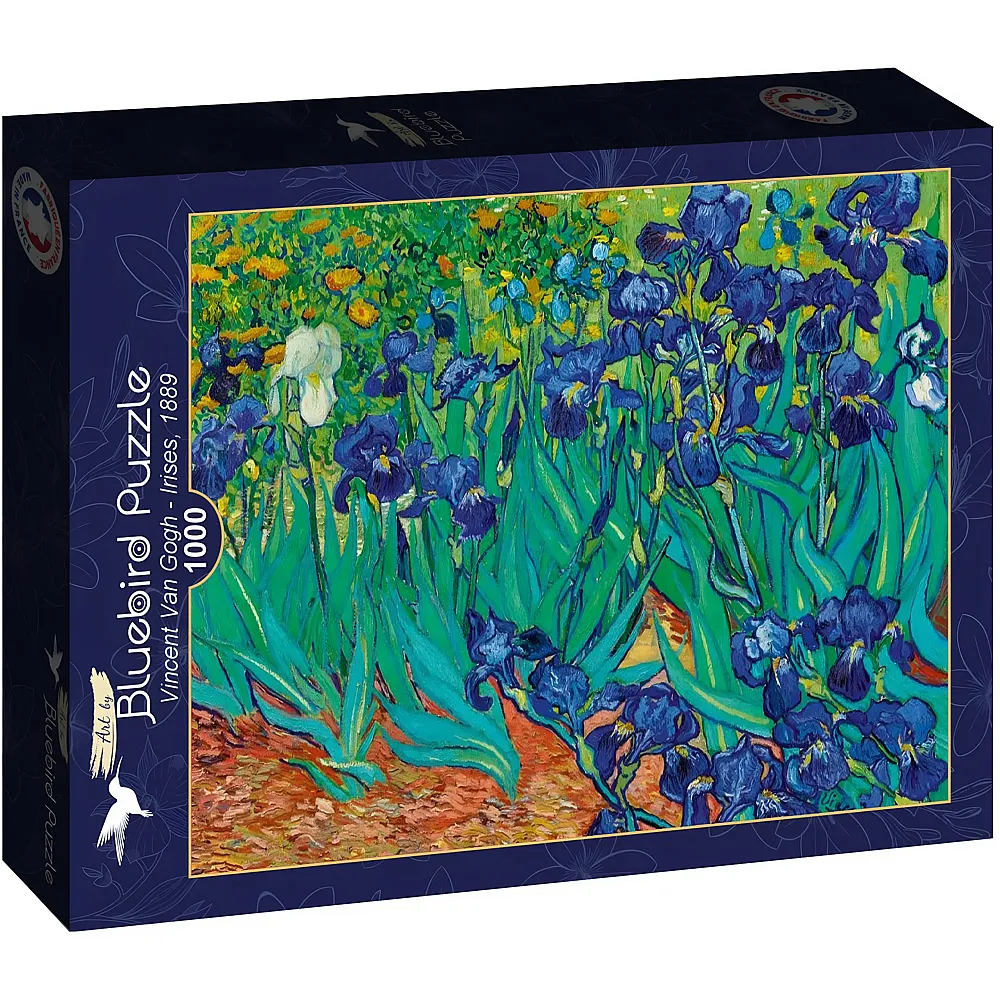 Bluebird Puzzle Vincent Van Gogh - Irises, 1889 - 1000 Teile