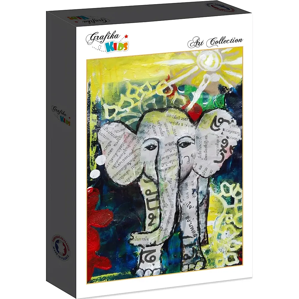 Grafika Puzzle Art Collection Grafika Kids Thai Elephant - 48 Teile