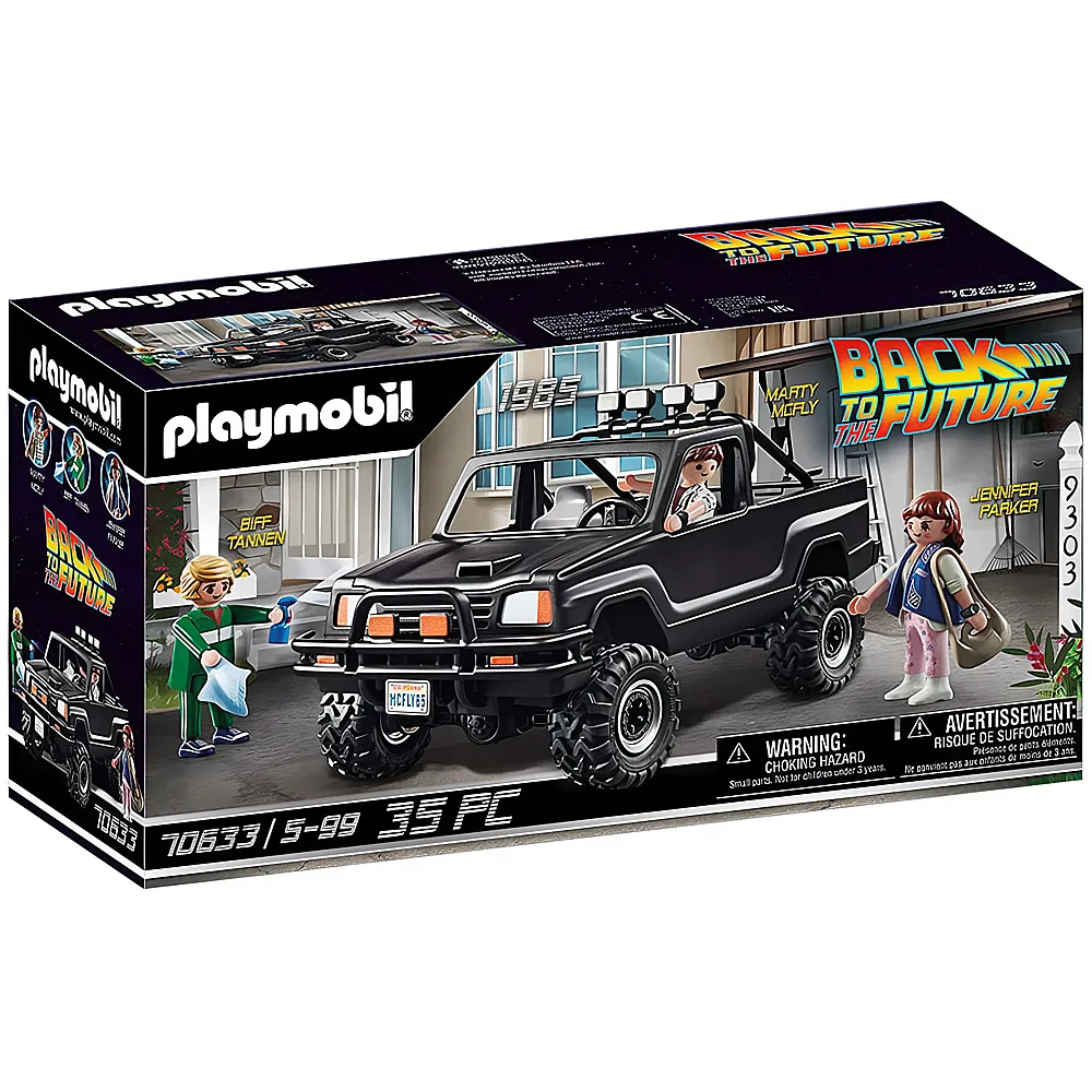 PLAYMOBIL Back to the Future Marty's Pick-up Truck 70633
