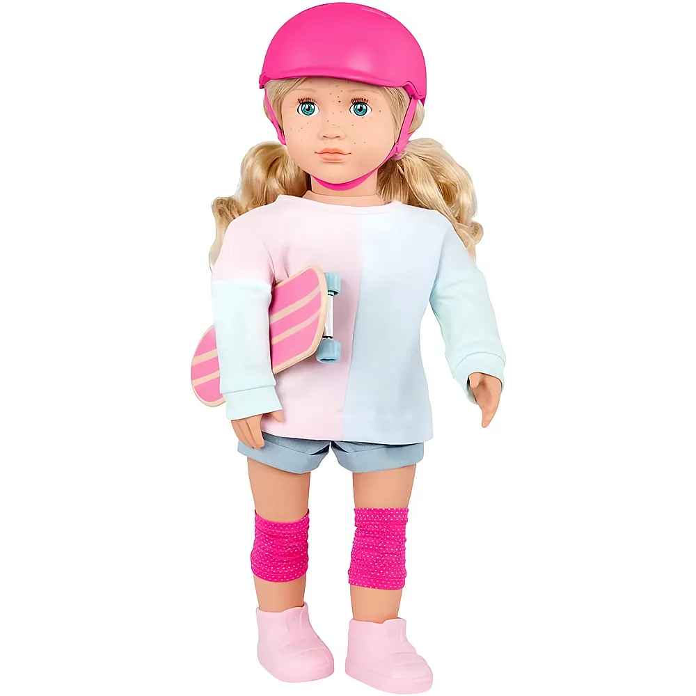 Our Generation Yanika mit Skateboard - 46 cm