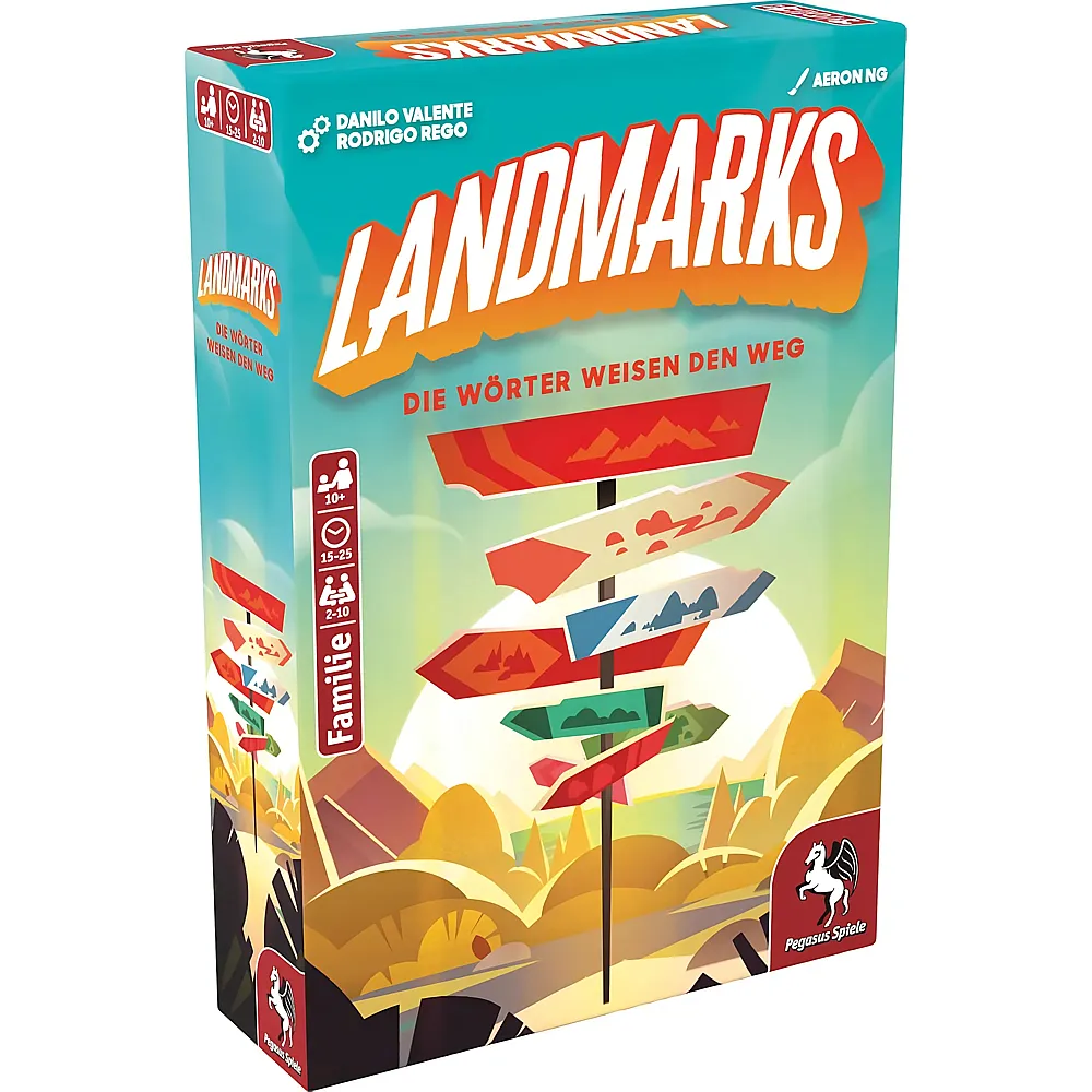 Pegasus Spiele Landmarks - Die W�rter weisen den Weg - Deutsch