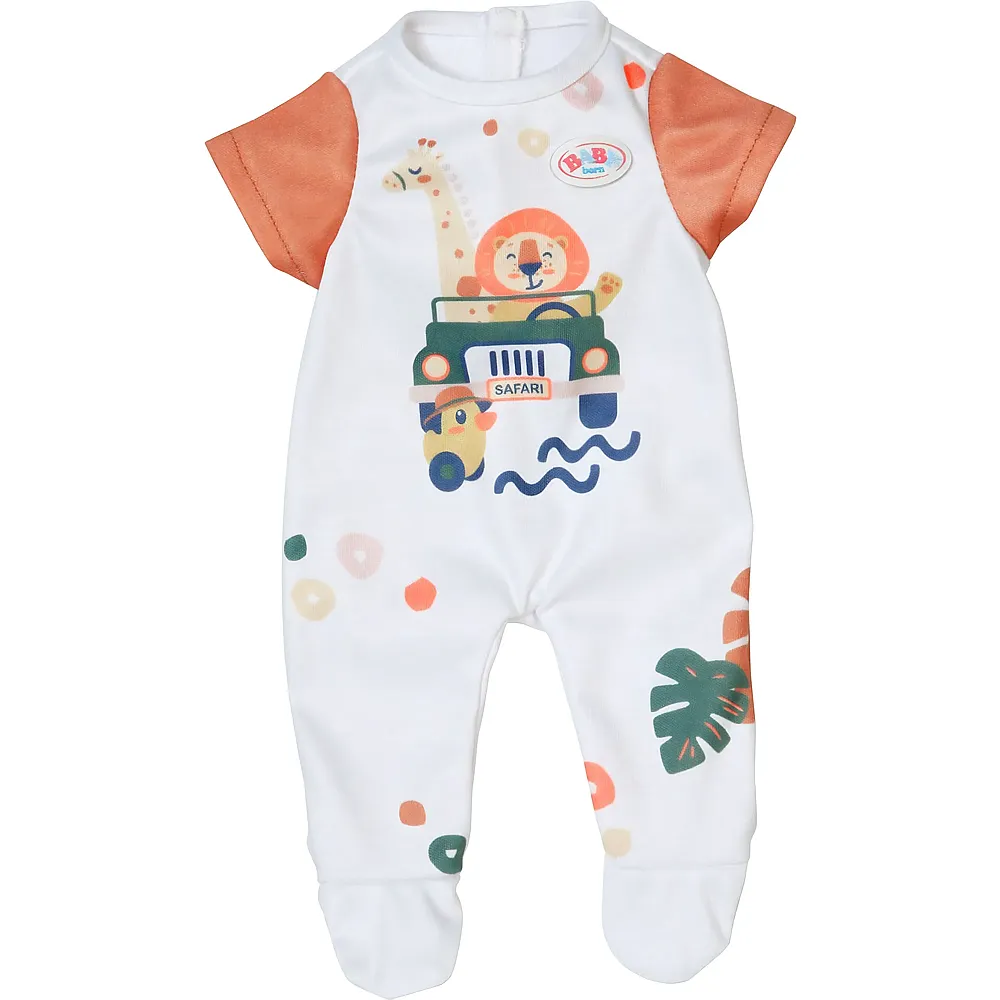 Zapf Creation Baby Born Strampler Dschungel - 36 cm | Puppenkleider