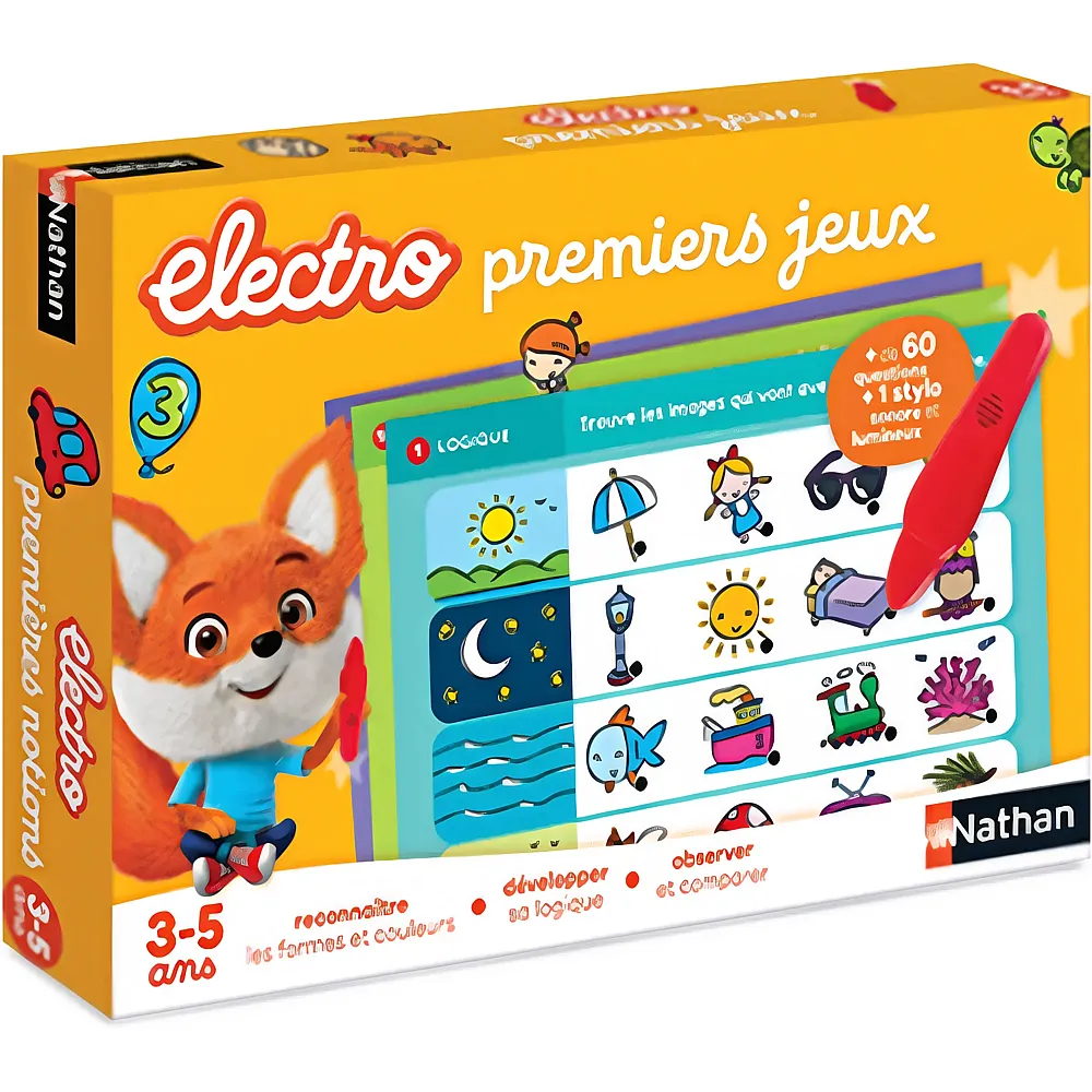 Nathan Electro Premiers Jeux - Franz�sisch
