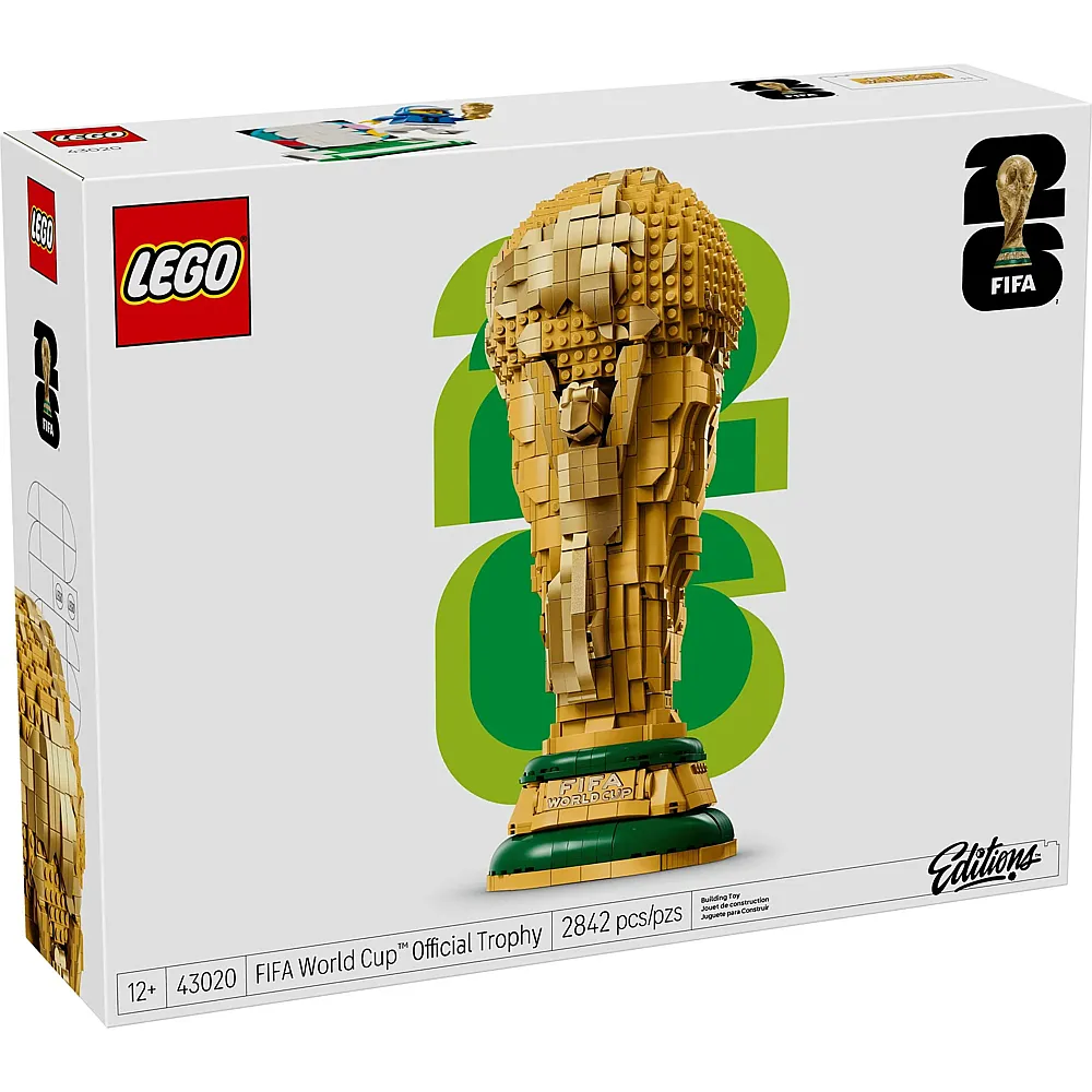 LEGO Editions Offizieller Pokal der FIFA Fussball-Weltmeisterschaft 43020