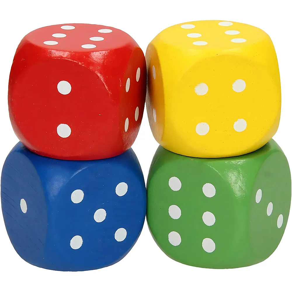Playwood Holzw�rfel-Set gro, 4-tlg.