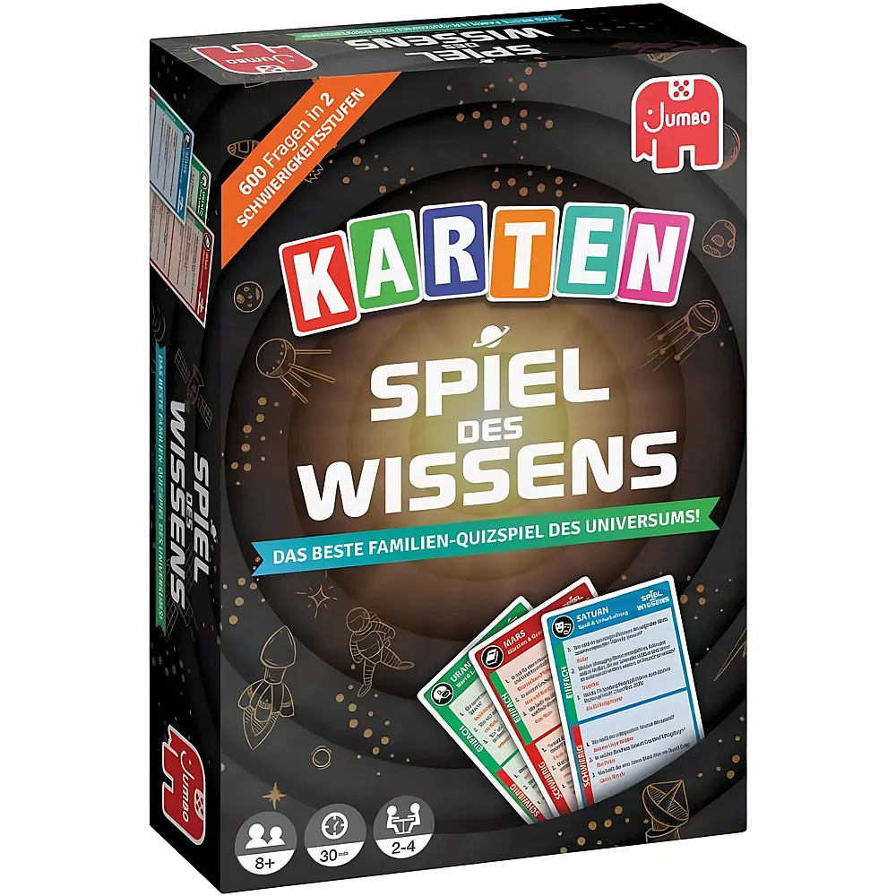 Jumbo Spiel des Wissens Kartenspiel