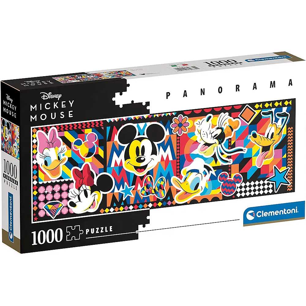 Clementoni Puzzle Mickey Mouse Panorama Disney Classics 1000Teile
