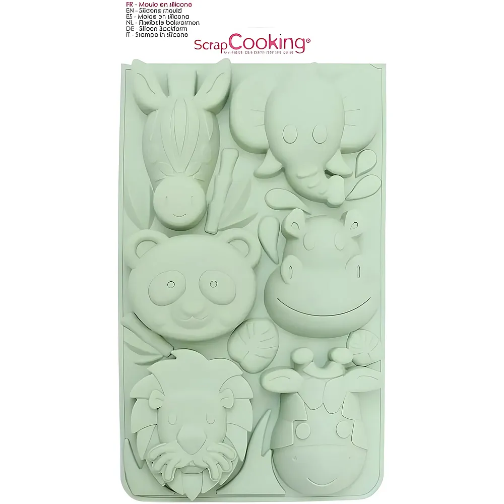 ScrapCooking Silikonbackform Jungle | Backen & Dekorieren
