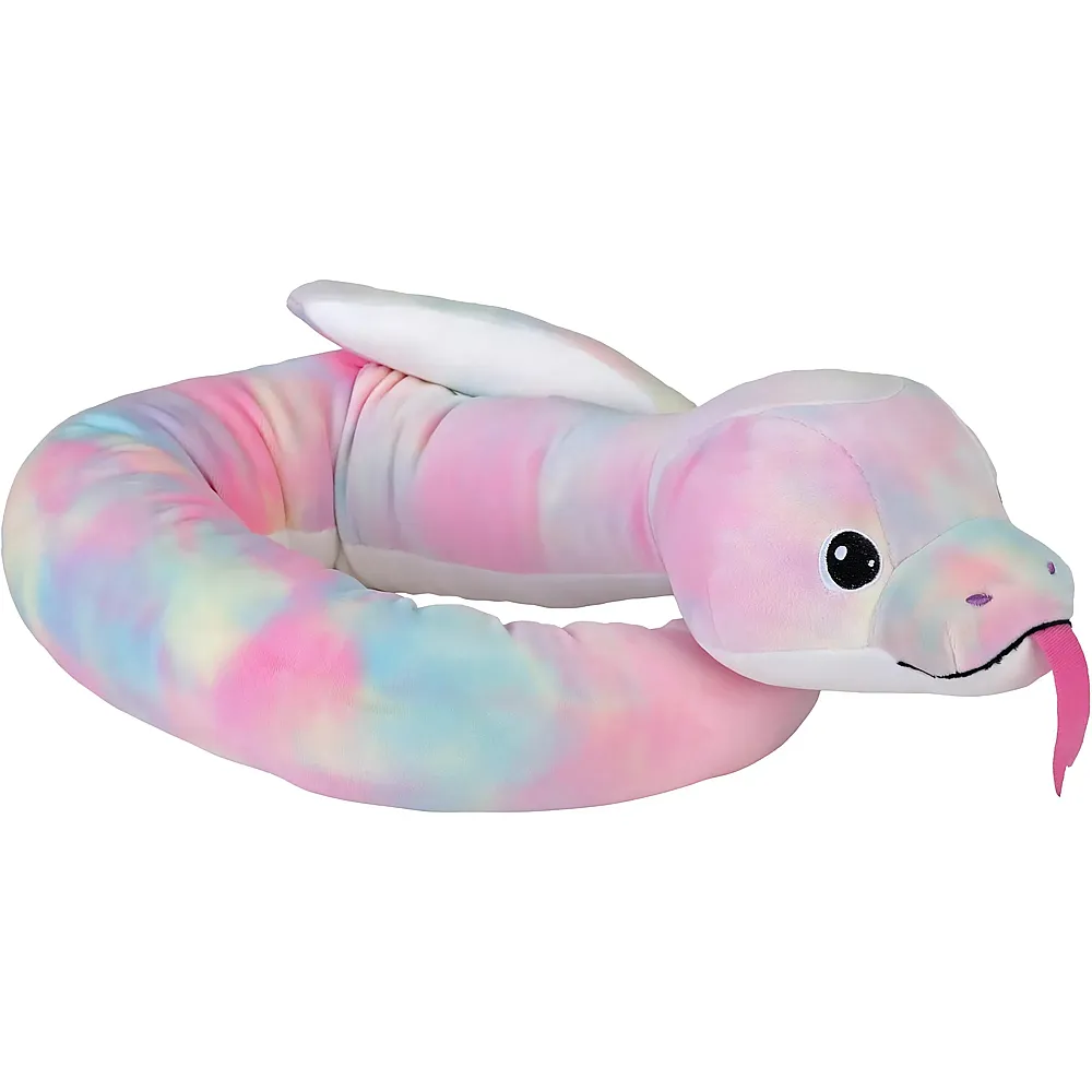 Wild Republic Squishy Snake Sorbet, Pl�schtier, 132 cm, F�llung aus recycelten Wasserflaschen - Suche