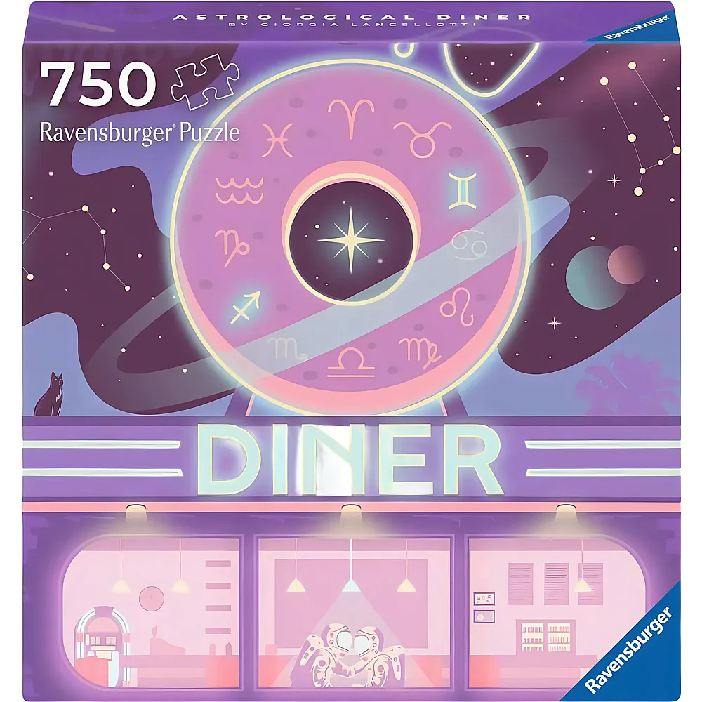 Ravensburger Puzzle Art & Soul Astrological Diner 750Teile