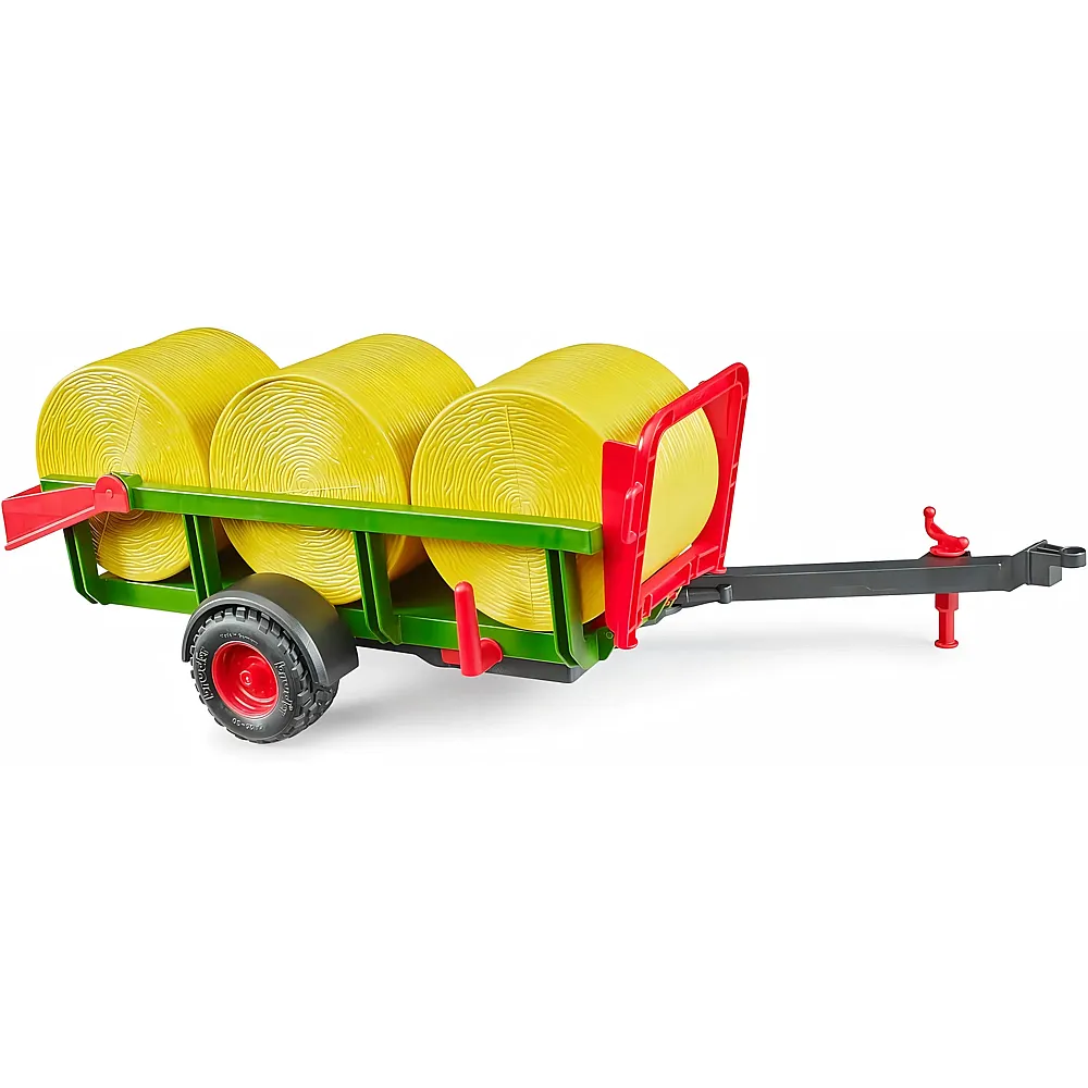 Bruder Rundballensammler mit 3 Rundballen
