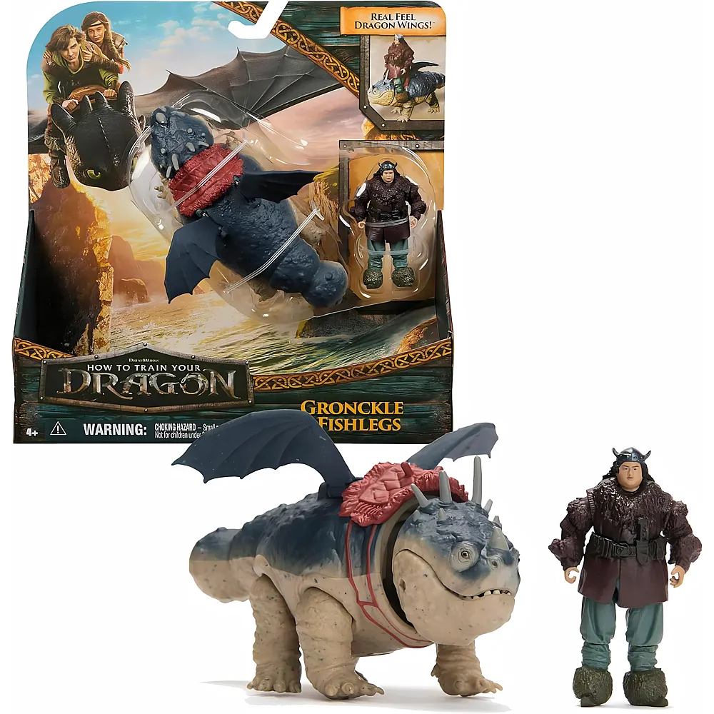 Spin Master Dragons Viking & Dragon Fleischklops & Fischbein